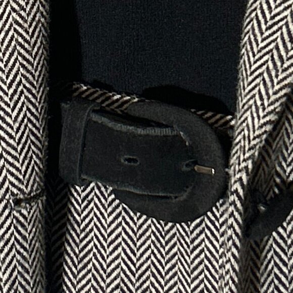 Russ Vintage SZ 12 Black herringbone 2 pc.suit office interview timeless 80's - Picture 7 of 15